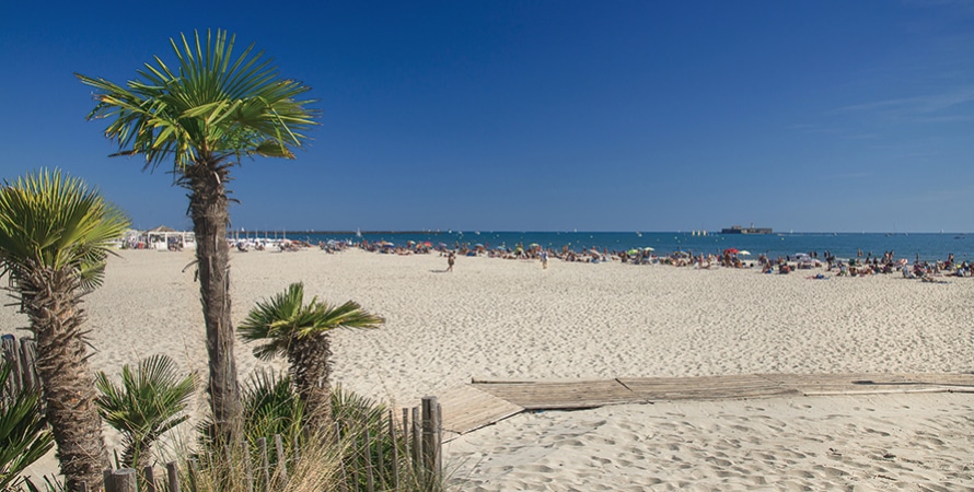 Les plus belles plages de l’Hérault, la plage Richelieu au Cap d'Agde