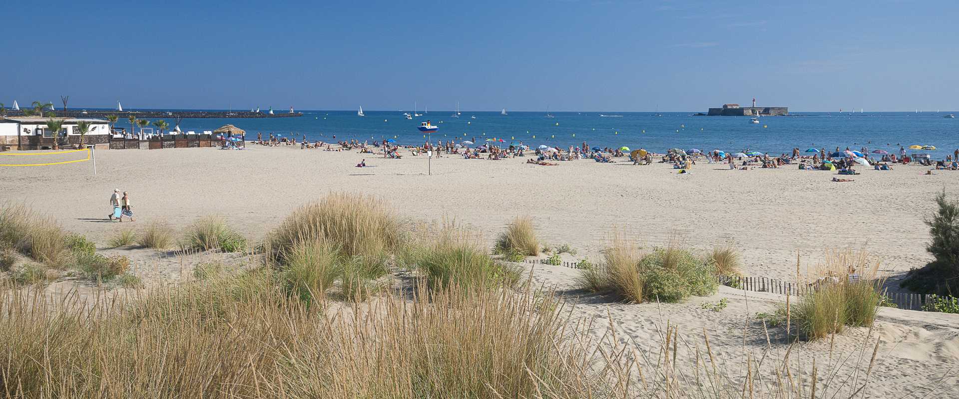 Les plus belles plages de l'Hérault, plage Richelieu au Cap d'Agde